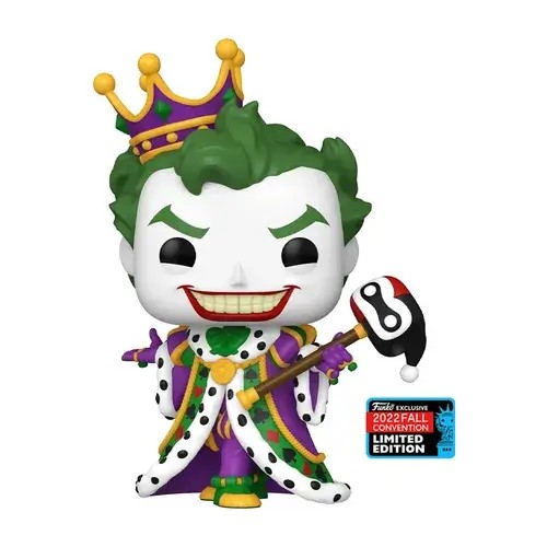 FU67034.jpg Funko Pop! Super Heroes: DC - Emperor Joker (New York Comic-Con 2022 Convention Exclusive) Shared Sticker NYCC 2022 #457 - Image 1