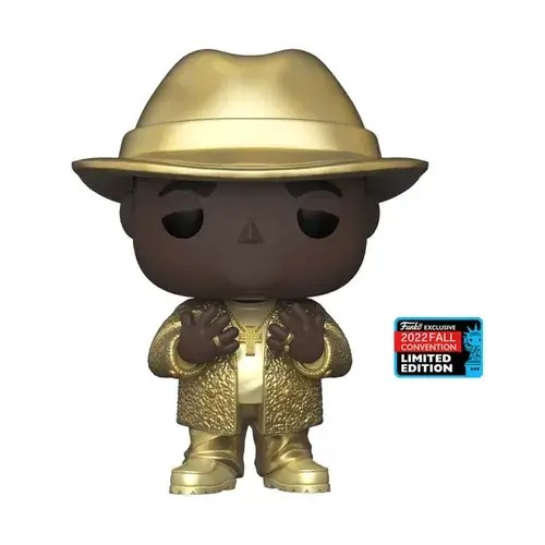 FU67494.jpg Funko Pop! Music: Rap - Biggie -The Notorious B.I.G. With Fedora (New York Comic-Con 2023 Convention Exclusive) Shared Sticker NYCC 2023 #152 - Image 1
