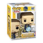 Funko Pop! Sports: NBA - Golden State Warriors - Steph Curry with Trophy (Exclusive) #157 - Image 2