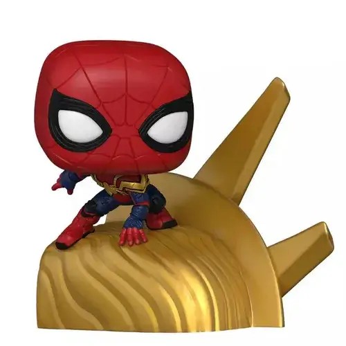FU68387.jpg Funko Pop! Deluxe Super Heroes: Marvel - Spider-Man No Way Home Battle - Spider-Man (Exclusive) #1179 - Image 1