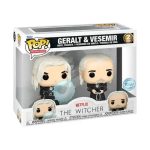 Funko Pop! TV Series: The Witcher - Geralt & Vesemir 2-Pack (Exclusive) - Image 2