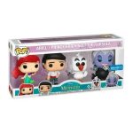Funko Pop! Cartoon Animation: Disney - The Little Mermaid - Ariel, Prince Eric, Scuttle & Ursula 4-Pack (Glitter) (Diamond Collection) (Exclusive) - Image 2
