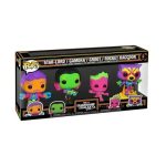 Funko Pop! Super Heroes: Marvel - Guardians of The Galaxy - Star Lord, Gamora, Groot & Rocket Raccoon 4-Pack (Blacklight) (Exclusive) - Image 2