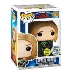 Funko Pop! Super Heroes: Marvel - Captain Marvel - Neon Suit (Glow in the Dark) (Exclusive) #516 - Image 4