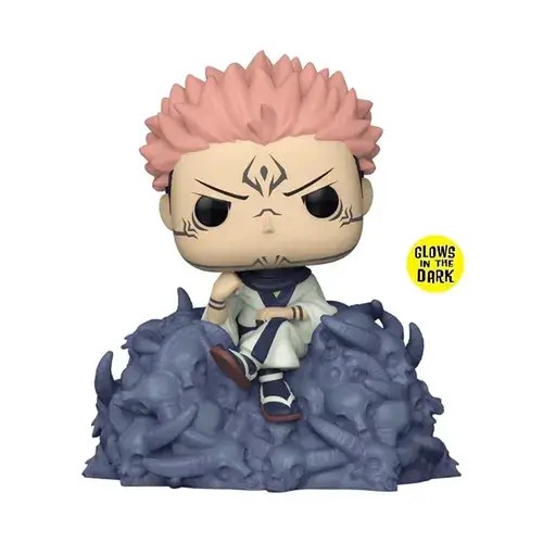 FU69374.jpg Funko Pop! Deluxe Anime: Jujutsu Kaisen - Ryomen Sukuna (Glow In The Dark) (Exclusive) #1116 - Image 1