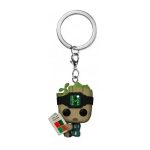 Funko Pocket Pop! Keychain Super Heroes: Marvel - I Am Groot - Groot In Onesie (with Book) #1193