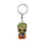 Funko Pocket Pop! Keychain Super Heroes: Marvel - I Am Groot - Groot (with Cheese Puffs) #1196