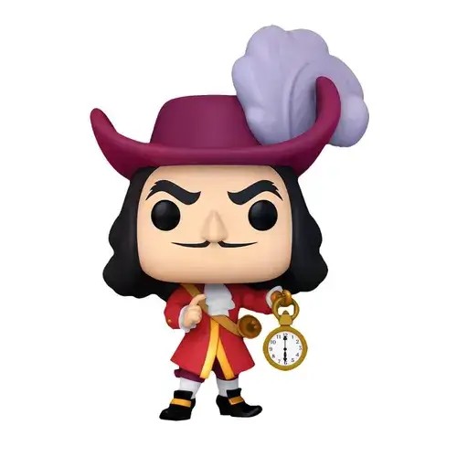 FU70695.jpg Funko Pop! Cartoon Animation: Disney - Peter Pan 70th Anniversary - Captian Hook #1348 - Image 1