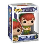 Funko Pop! Cartoon Animation: Disney - Peter Pan 70th Anniversary - Peter Pan With flute #1344 - Image 2