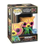 Funko Pop! Super Heroes: Marvel - Guardians Of The Galaxy 3 - Rocket Raccoon (Blacklight) (Exclusive) #1241 - Image 2