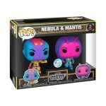 Funko Pop! Super Heroes: Marvel - Guardians of The Galaxy 3 - Nebula & Mantis 2-Pack (Blacklight) (Exclusive) - Image 2