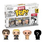 Funko Bitty Pop! Wizarding World: Harry Potter in Robe & Scarf with Hedweg 4-Pack (CDU12PCS)