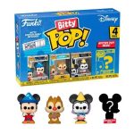 Funko Bitty Pop! Cartoon Animation: Disney - Mickey Mouse & Friends - Sorcerer Mickey 4-Pack