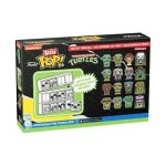 Funko Bitty Pop! Cartoon Animation: Nickelodeon - Teenage Mutant Ninja Turtle - Leonardo 4-Pack - Image 3