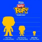 Funko Bitty Pop! Star Wars: Princess Leia 4-Pack (CDU12PCS) - Image 5