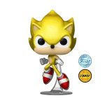 Funko Pop! Games: Sonic the Hedgehog - Super Sonic - (Glitter) (Exclusive) - Chase #923