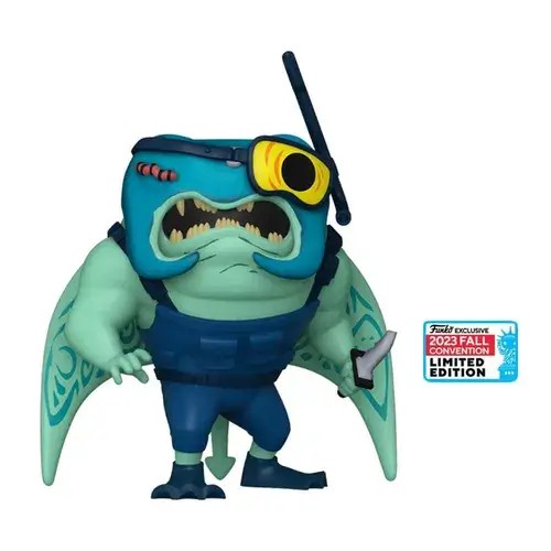 FU71720.jpg Funko Pop! Movies: Nickelodeon - Teenage Mutant Ninja Turtles - Ray Fillet ( Manta Dude ) (New York Comic-Con 2023 Convention Exclusive) Shared Sticke NYCC 2023 #1390 - Image 1
