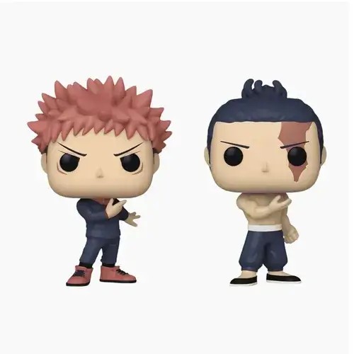FU72041.jpg Funko Pop! Anime: Jujutsu Kaisen - Yuji Itadori & Aoi Todo (2-Pack) - Image 1