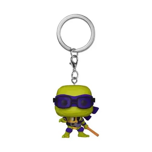 FU72329.jpg Funko Pocket Pop! Keychain Cartoon Animation: Nickelodeon - Teenage Mutant Ninja Turtles - Donatello #1394 - Image 1
