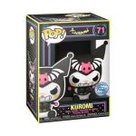 Funko Pop! Kawaii: Sanrio - Kuromi (Black Light) (Exclusive) #71 - Image 2