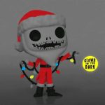 Funko Pop! Cartoon Animation: Disney - The Nightmare Before Christmas 30th Anniversary - Santa Jack (Glow In The Dark) (Amazon Exclusive) #1383 - Image 3