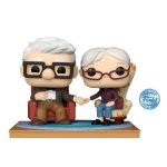 Funko Pop! Moment Cartoon Animation: Disney Pixar - Up - Disney 100 - Carl & Ellie (Old) (Exclusive) #1396