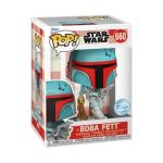 Funko Pop! Star Wars: Disney 100 - Retro Reimagined - Boba Fett (Exclusive) #660 - Image 2