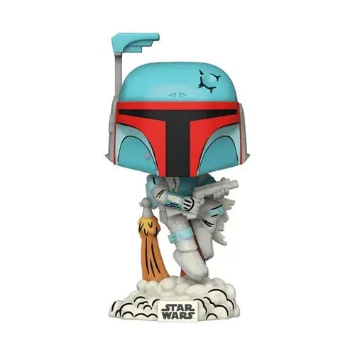 FU74476.jpg Funko Pop! Star Wars: Disney 100 - Retro Reimagined - Boba Fett (Exclusive) #660 - Image 1