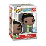 Funko Pop! Cartoon Animation: Disney Princess - Disney 100 - The Princess & The Frog - (Retro Reimagined) - Tiana Holding Present (Exclusive) #1400 - Image 2