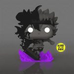 Funko Pop! Anime: Black Clover - Black Asta (Glow in the Dark) (Exclusive) #1556 - Image 3
