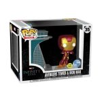 Funko Pop! Town Super Heroes: Marvel - Infinty Saga - Avengers Tower With Iron Man (Glow In The Dark) (Exclusive) #35 - Image 2