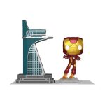 Funko Pop! Town Super Heroes: Marvel - Infinty Saga - Avengers Tower With Iron Man (Glow In The Dark) (Exclusive) #35