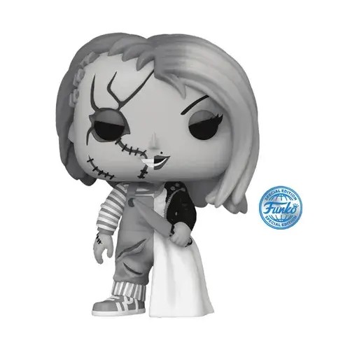 FU74705.jpg Funko Pop! Movies: Bride of Chucky - Half Chucky & Tiffany Valentine (Exclusive) #1463 - Image 1