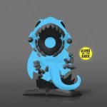 Funko Pop! Super Anime: Yu-Gi-Oh! - Blue-Eyes Toon Dragon Attack (Glow In The Dark) (Exclusive) #1478 - Image 3