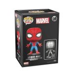 Funko Pop! Die-Cast Super Heroes: Marvel - Spider-Man (Exclusive) (Chance Of Chase) #09 - Image 4