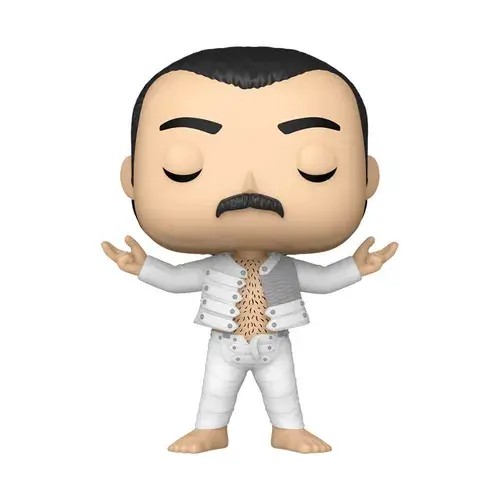 FU75375.jpg Funko Pop! Music: Rock - Queen - Freddie Mercury (I was Born to Love You) #375 - Image 1
