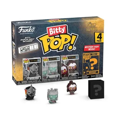 FU75459.jpg Funko Bitty Pop! Movies: The Lord of the Rings - Witch King 4-Pack - Image 1