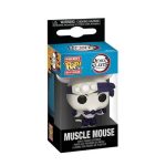 Funko Pocket Pop! Keychain Anime: Demon Slayer - Muscle Mouse #1536 - Image 2