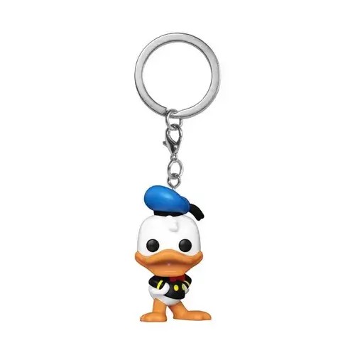 FU75726.jpg Funko Pocket Pop! Keychain Cartoon Animation: Disney - Donald Duck 90th Anniversary - Donald Duck (1938) #1442 - Image 1