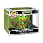 Funko Pop! Deluxe Tv Show: Disney - The Muppets - Kermit with Banjo #1673 - Image 2
