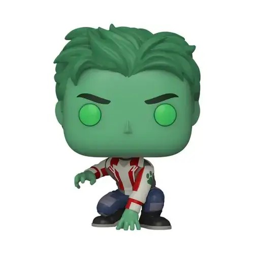 FU75874.jpg Funko Pop! Super Heroes: DC - Titans - Beast Boy #1512 - Image 1