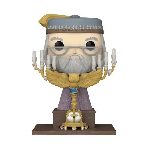 FU76002.jpg Funko Pop! Deluxe Wizarding World: Harry Potter and The Prisoner of Azkaban - Professor Albus Dumbledore with Podium #172 - Image 1