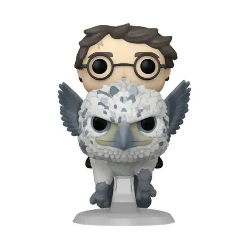 FU76008.jpg Funko Pop! Rides Deluxe Wizarding World: Harry Potter and The Prisoner of Azkaban - Harry Potter & Buckbeak #123 - Image 1