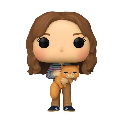 FU76010.jpg Funko Pop! Wizarding World: Harry Potter - Hermione Granger with Crookshanks #167 - Image 1