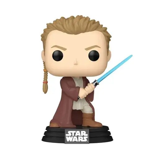 FU76018.jpg Funko Pop! Star Wars: The Phantom Menace 25th Anniversary - Obi-Wan Kenobi (Young) #699 - Image 1