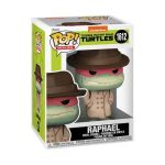 Funko Pop! Cartoon Animation: Nickelodeon - Teenage Mutant Ninja Turtle - Raphael with Coat & Hat #1612 - Image 2
