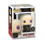 Funko Pop! Tv Series: House of The Dragon Day of the Dragon - Aemond Targaryen (Glow in the Dark) - Chase #13 - Image 2