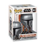 Funko Pop! Star Wars: The Mandalorian With Darksaber #663 - Image 2