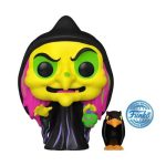 Funko Pop! & Buddy Cartoon Animation: Disney - Snow White - Witch Disguised Evil Queen with Raven (Black Light) (Exclusive) #1426