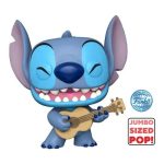 Funko Pop! Jumbo Cartoon Animation: Disney - Lilo & Stitch - Stitch with Ukelele (Exclusive) #1419